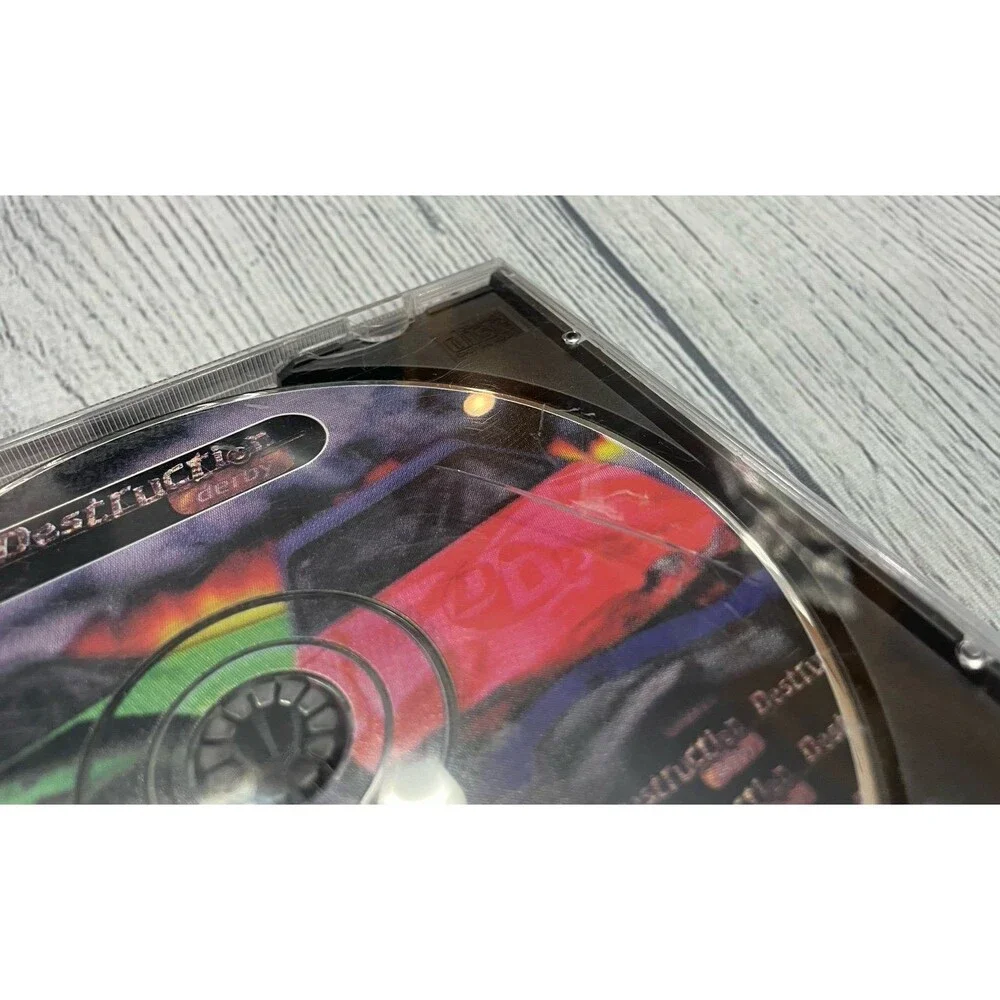 Vintage Vtg Destruction Derby Video Game, PC Game